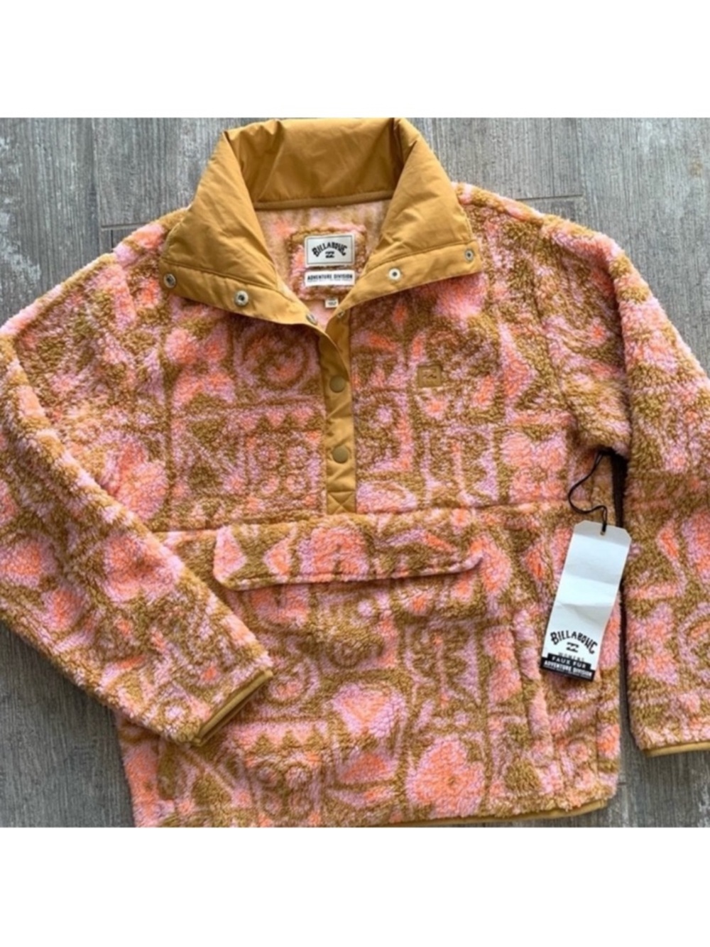 🔥🔥BILLABONG - A/DIV SWITCHBACK PULLOVER FLEECE🔥🔥 NWOT Small